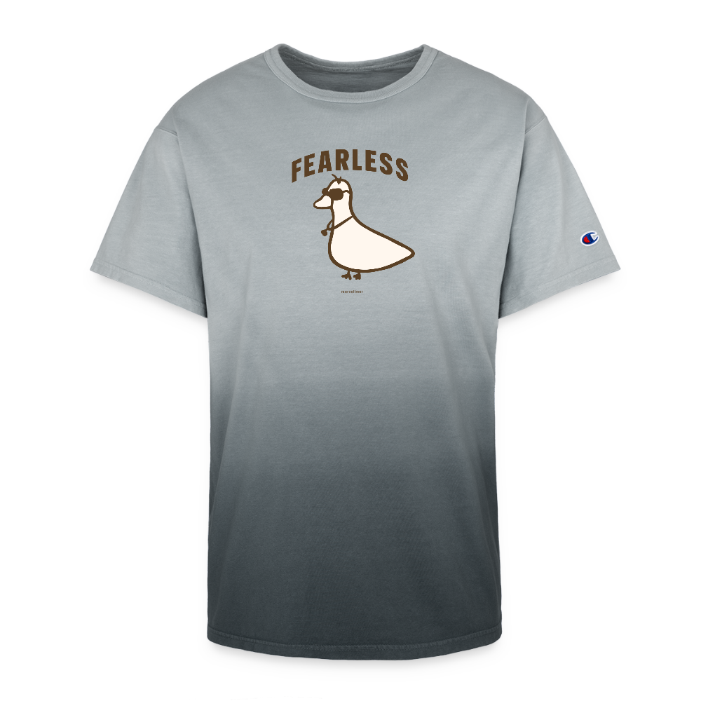 Fearless I Champion Dip Dye T-shirt - black ombre