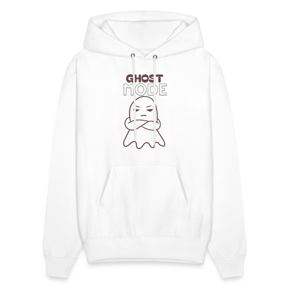 Ghost Mode I Hoodie - white