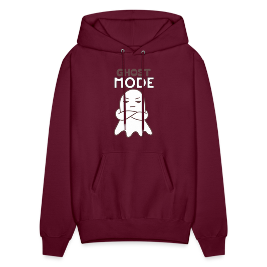 Ghost Mode I Hoodie - burgundy