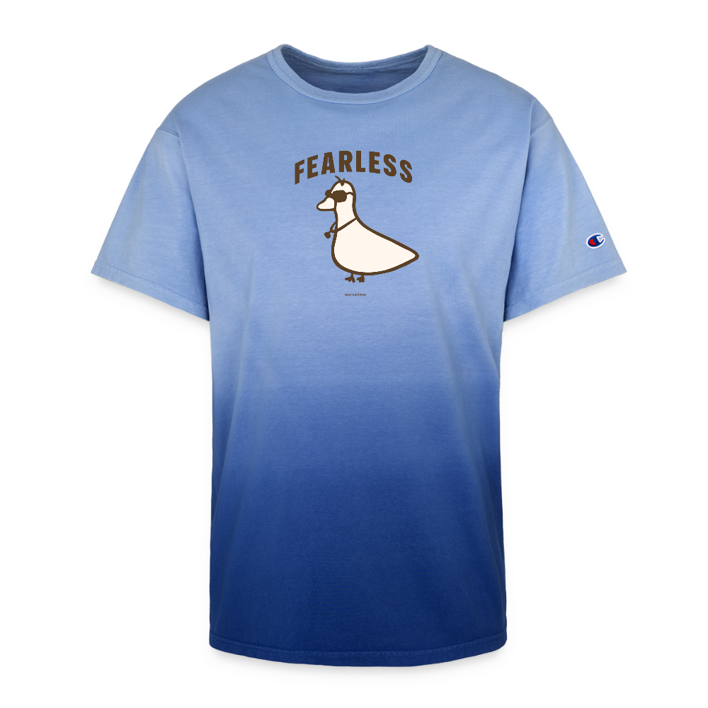 Fearless I Champion Dip Dye T-shirt - royal ombre
