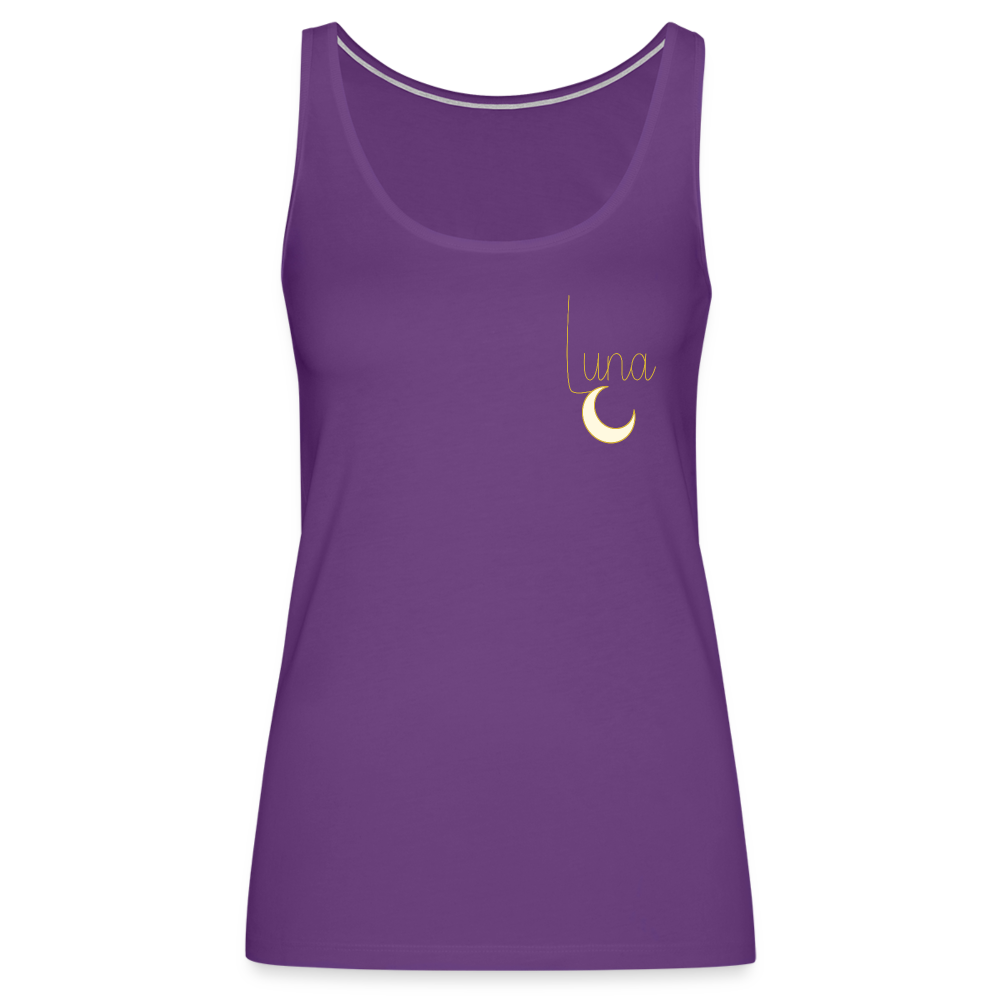 Luna I Women’s Premium Tank Top - purple