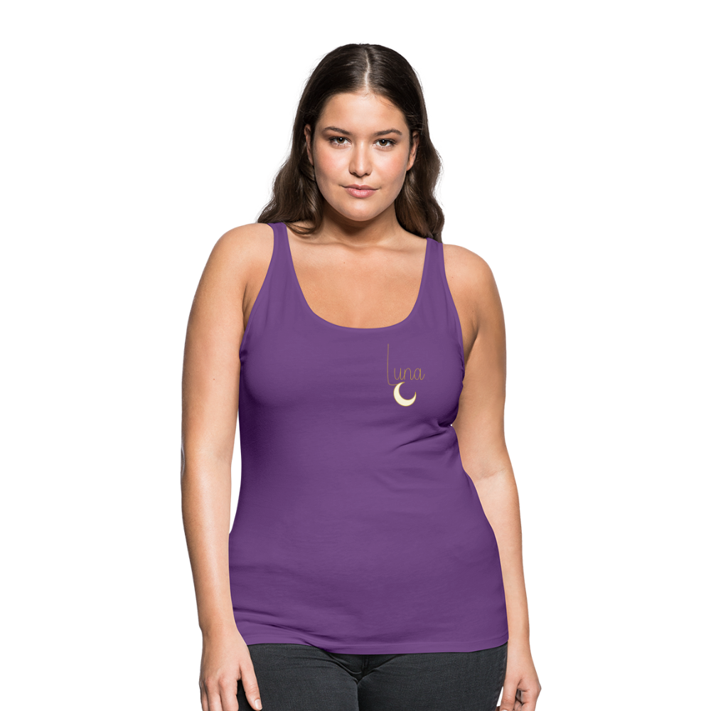 Luna I Women’s Premium Tank Top - purple