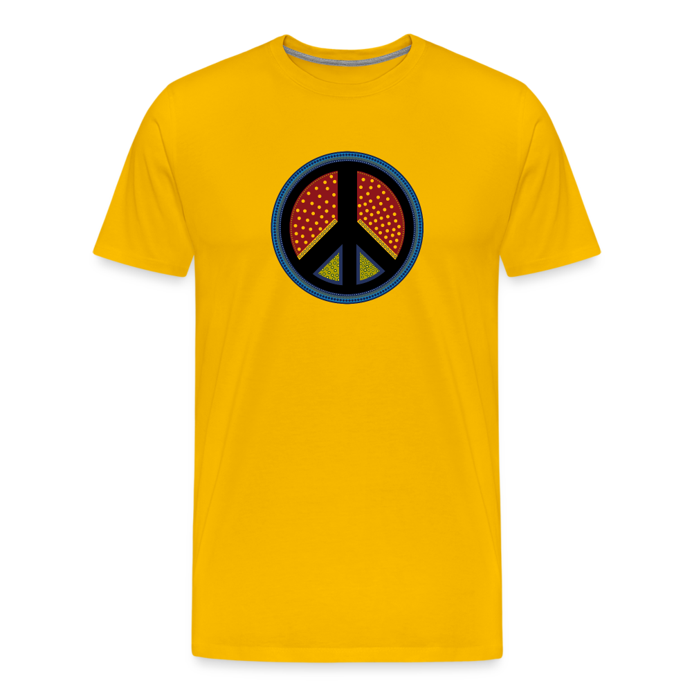 Peace I - Hussar-Ozolins Tees - sun yellow