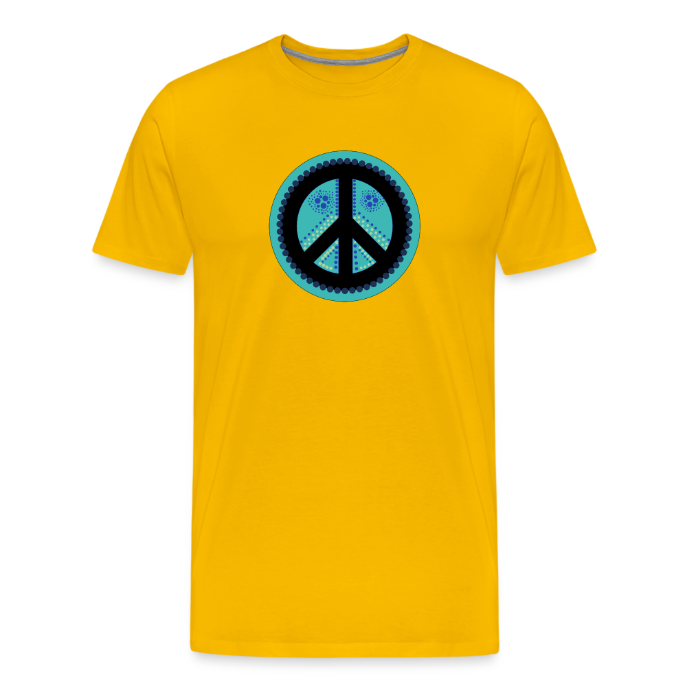 Peace II - Hussar-Ozolins Premium T-Shirt - sun yellow