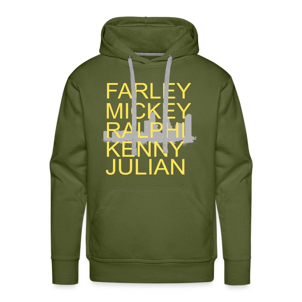 Chicago Hot Mix 5 - Premium Hoodie - olive green