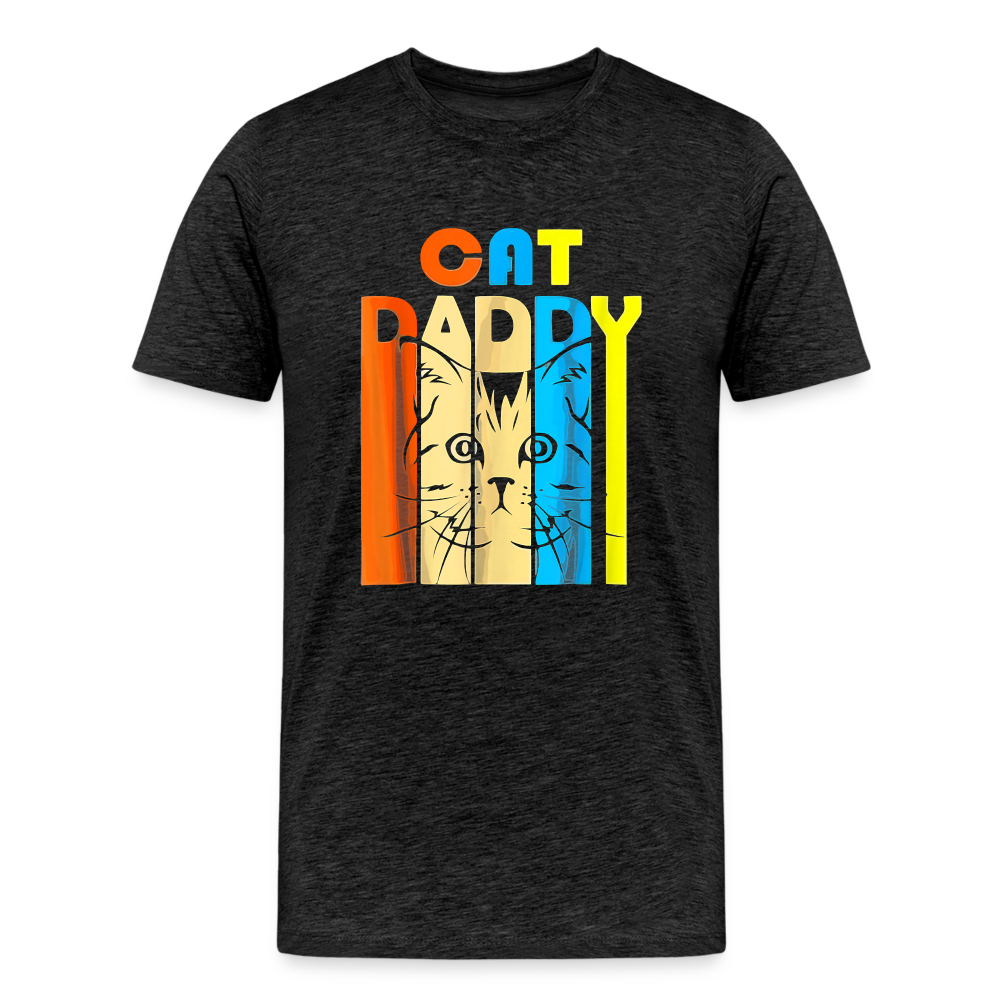 Cat Daddy I - Premium T-Shirt - charcoal grey