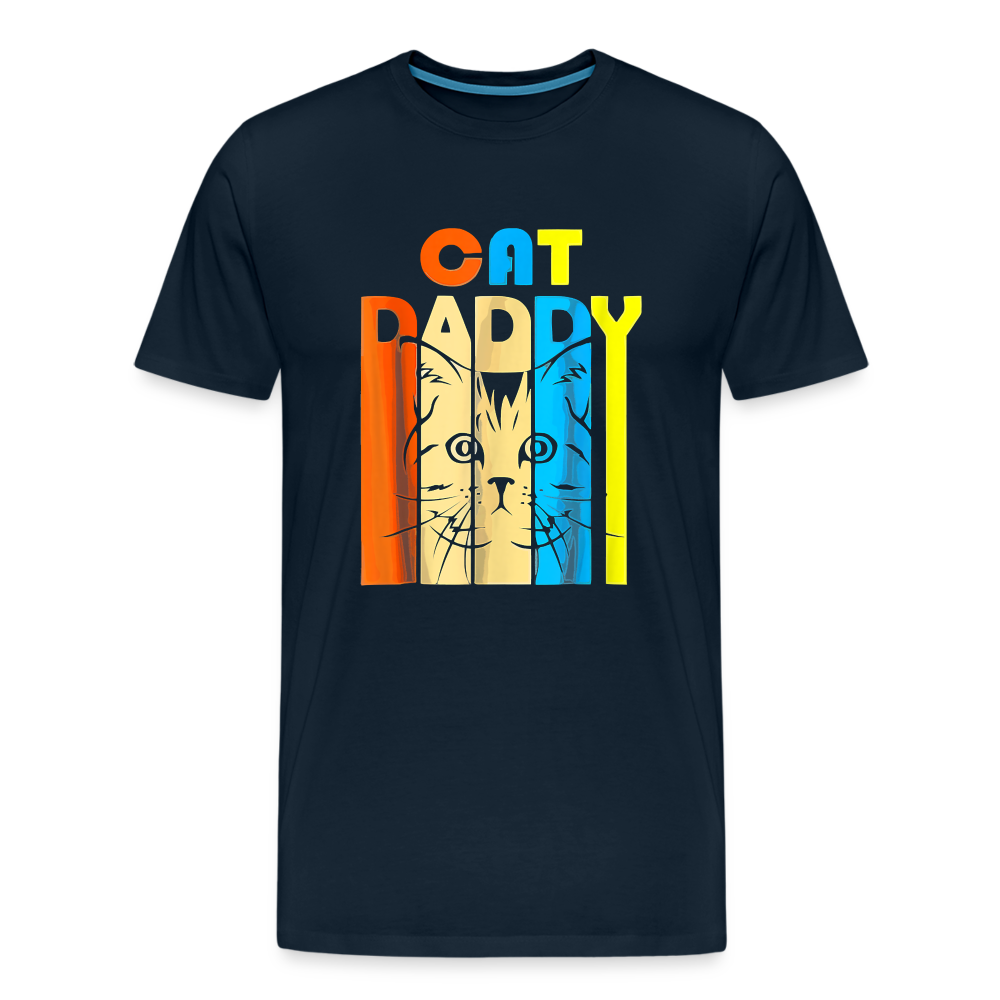 Cat Daddy I - Premium T-Shirt - deep navy