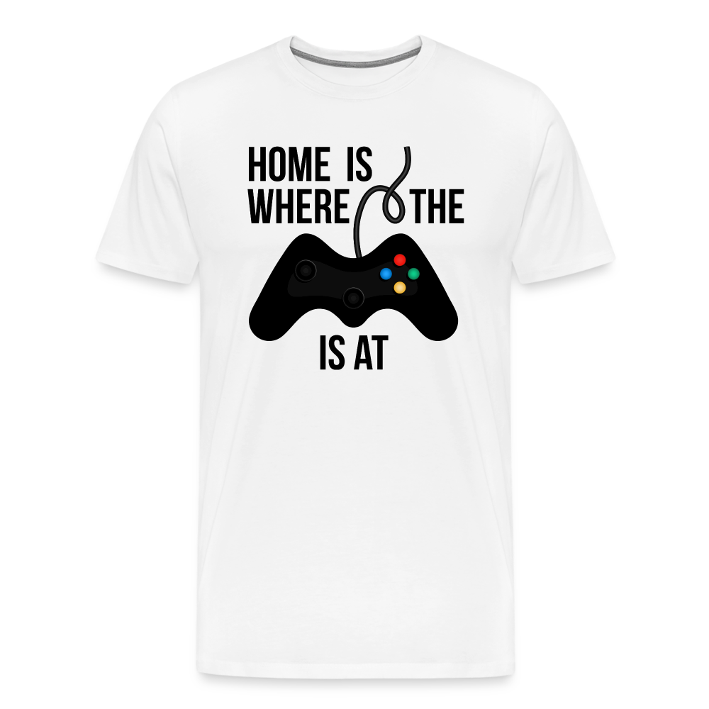 Gamer II Men's Premium T-Shirt - white