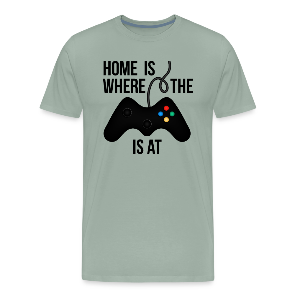 Gamer II Men's Premium T-Shirt - steel green