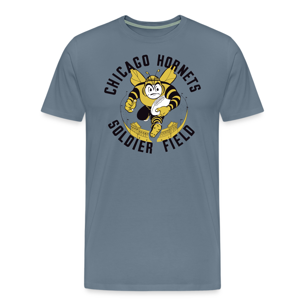 Chicago Hornets II Premium T-Shirt - steel blue