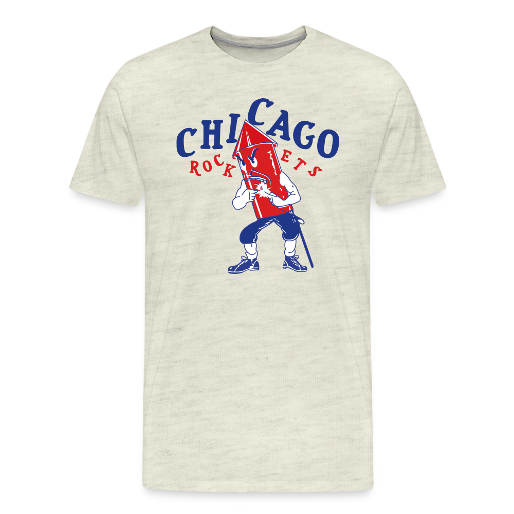 Chicago Rockets II Premium T-Shirt - heather oatmeal
