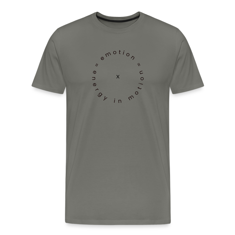 Energy in Motion I Premium T-Shirt - asphalt gray