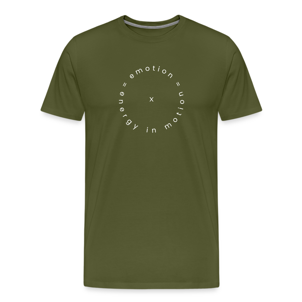 Energy in Motion II Premium T-Shirt - olive green
