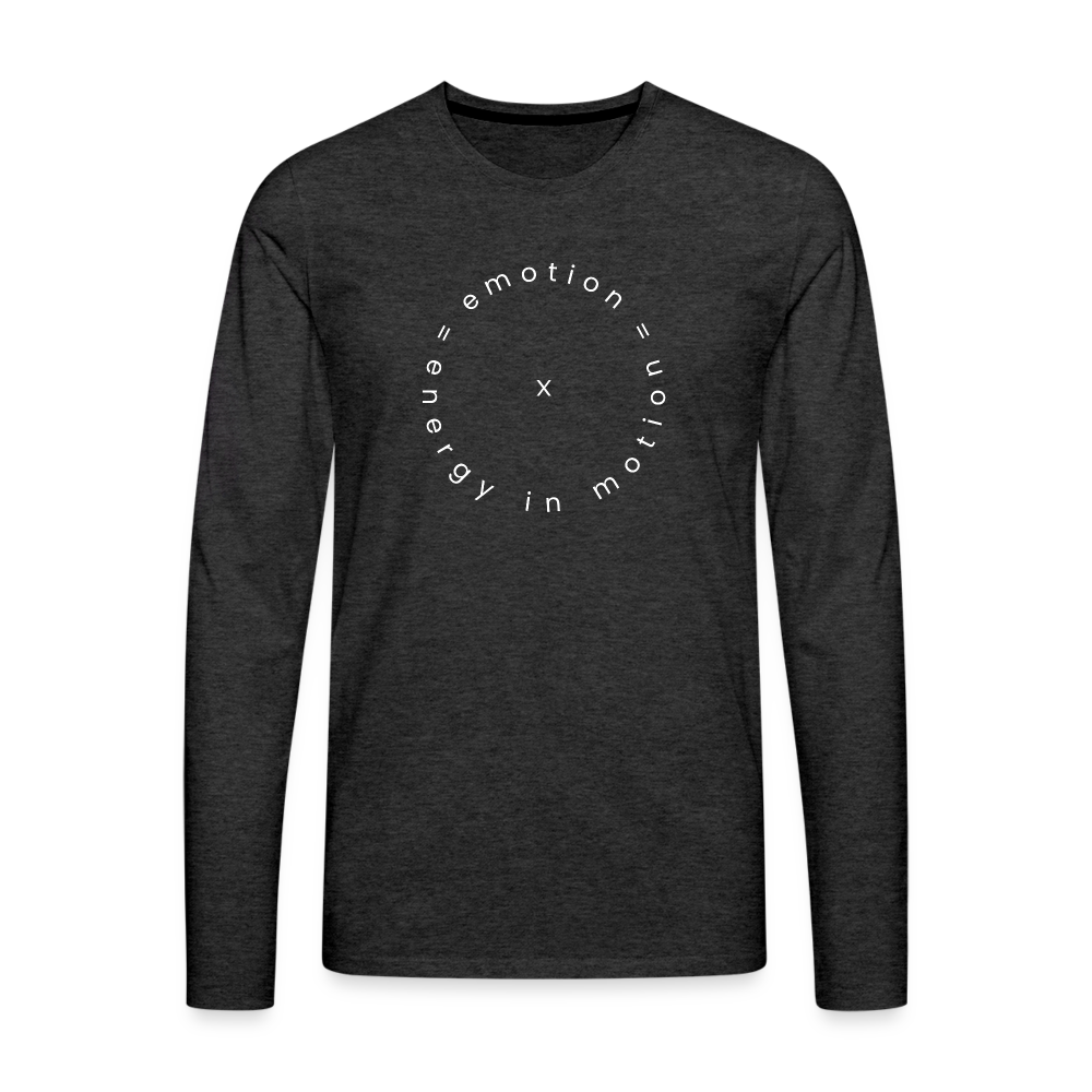 Energy in Motion II Premium Long Sleeve T-Shirt - charcoal grey