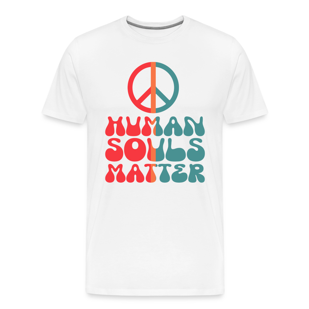 Human Souls I Premium T-Shirt - white