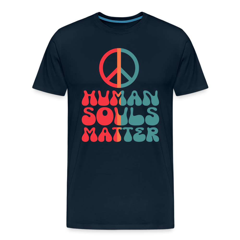 Human Souls I Premium T-Shirt - deep navy
