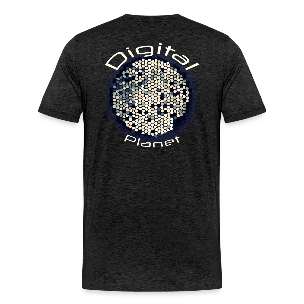 Digital Planet I Premium T-Shirt - charcoal grey