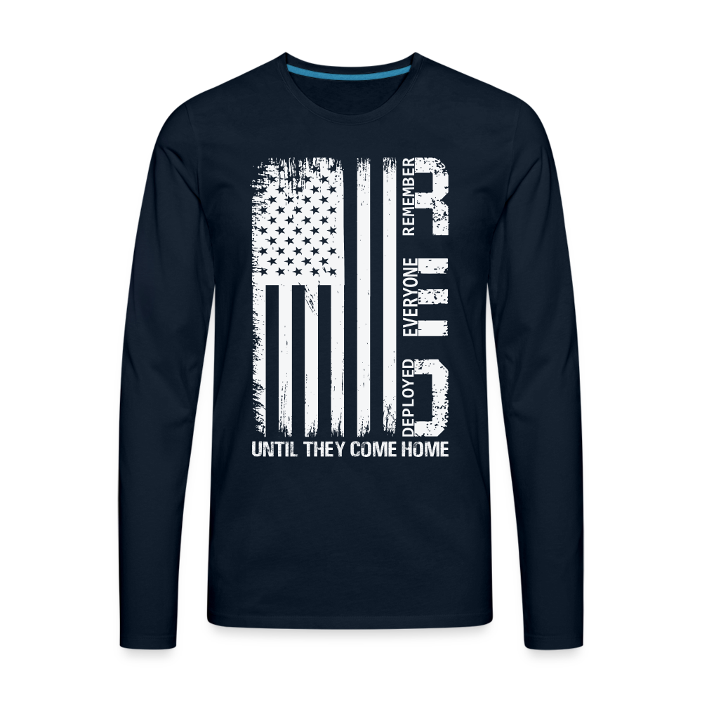 Until II Premium Long Sleeve T-Shirt - deep navy