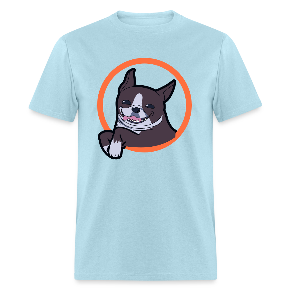 Hussar -Ozolins Pug Life Classic T-Shirt - powder blue