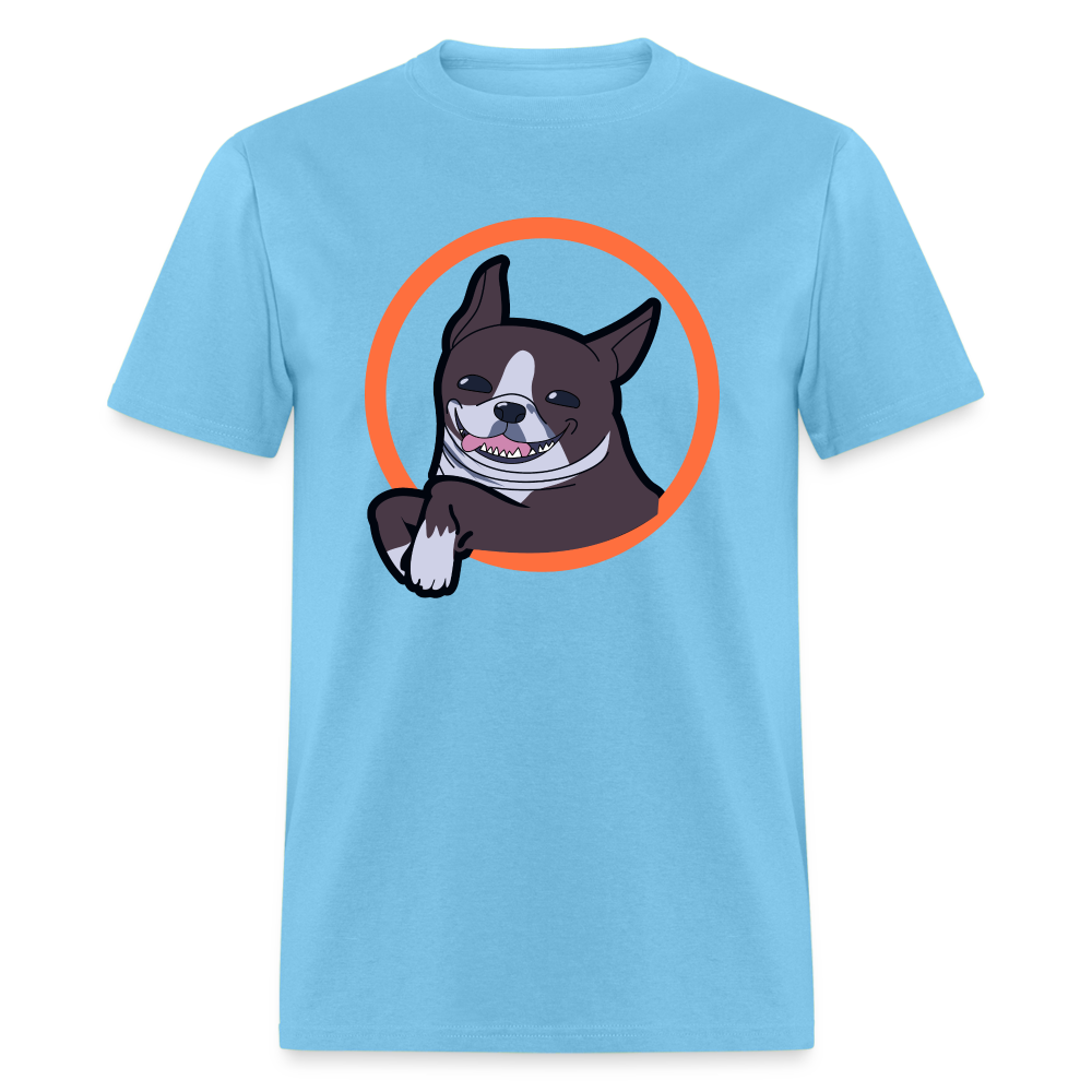 Hussar -Ozolins Pug Life Classic T-Shirt - aquatic blue