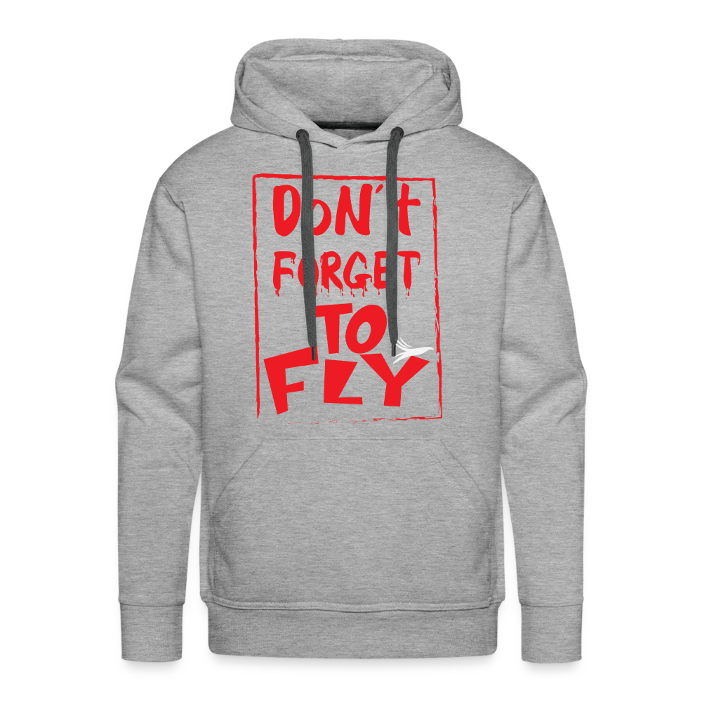 Fly I Premium Hoodie - heather grey