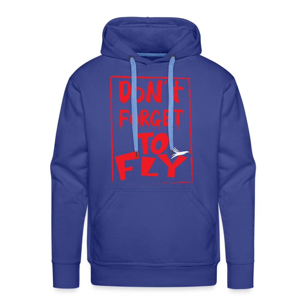Fly I Premium Hoodie - royal blue