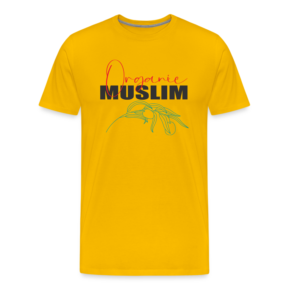 Organic Muslim I Premium T-Shirt - sun yellow