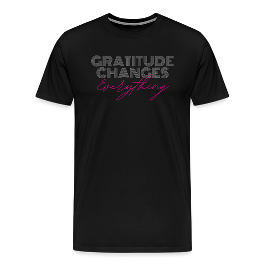 Gratitude Premium T-Shirt - black