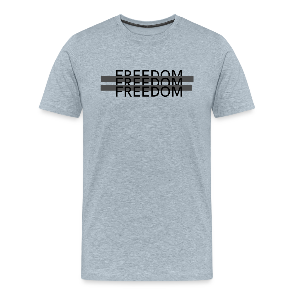 Freedom II Premium T-Shirt - heather ice blue