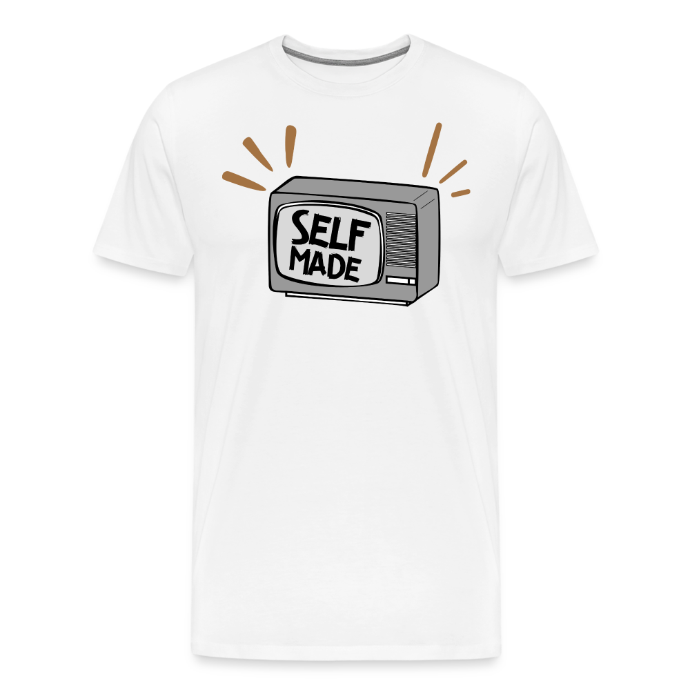 Self Made I Premium T-Shirt - white