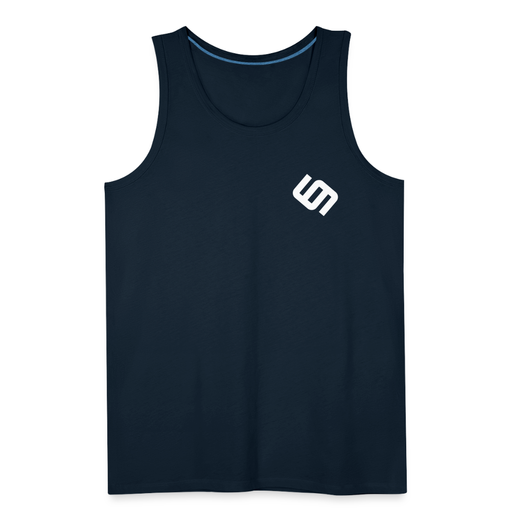 Marcellmar II Men’s Premium Tank - deep navy