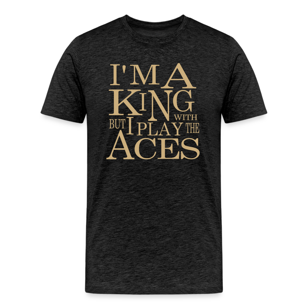 King I Premium T-Shirt - charcoal grey