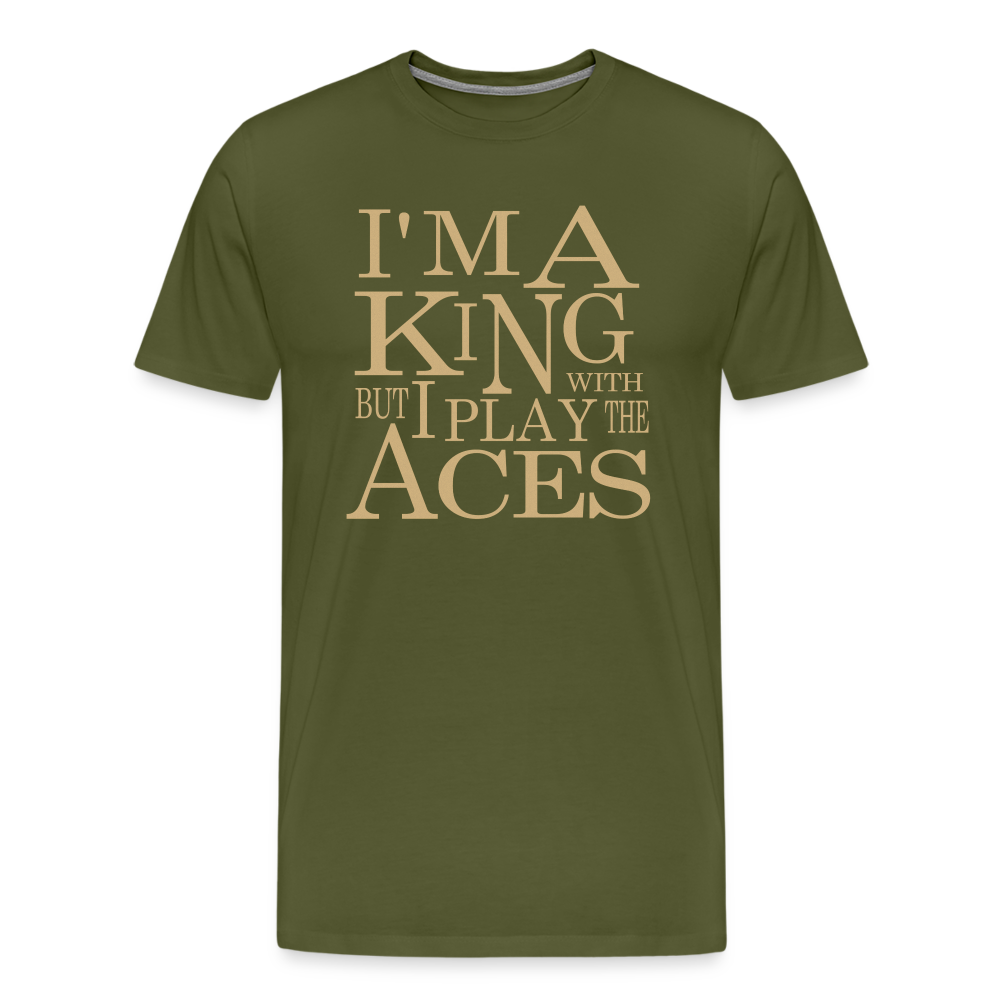 King I Premium T-Shirt - olive green