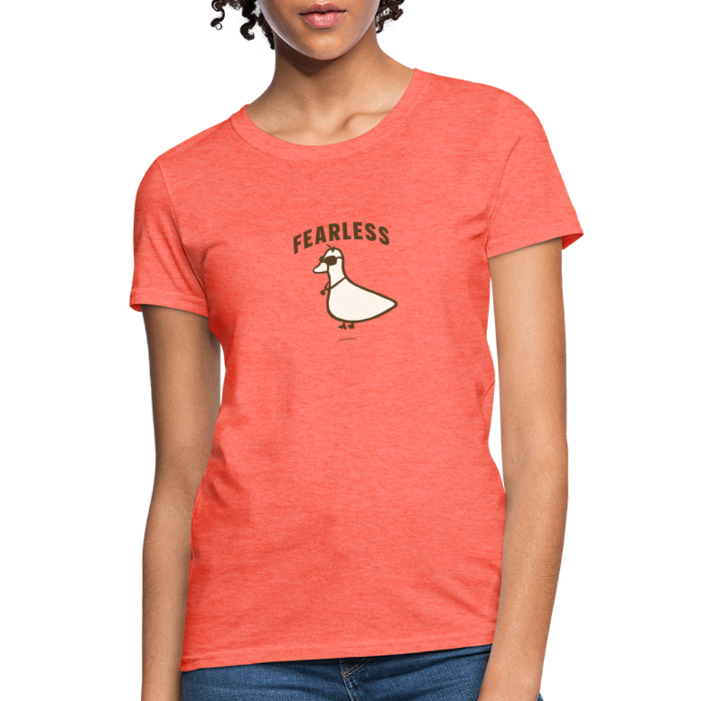 Fearless I Women's Classic T Shirt - heather coral