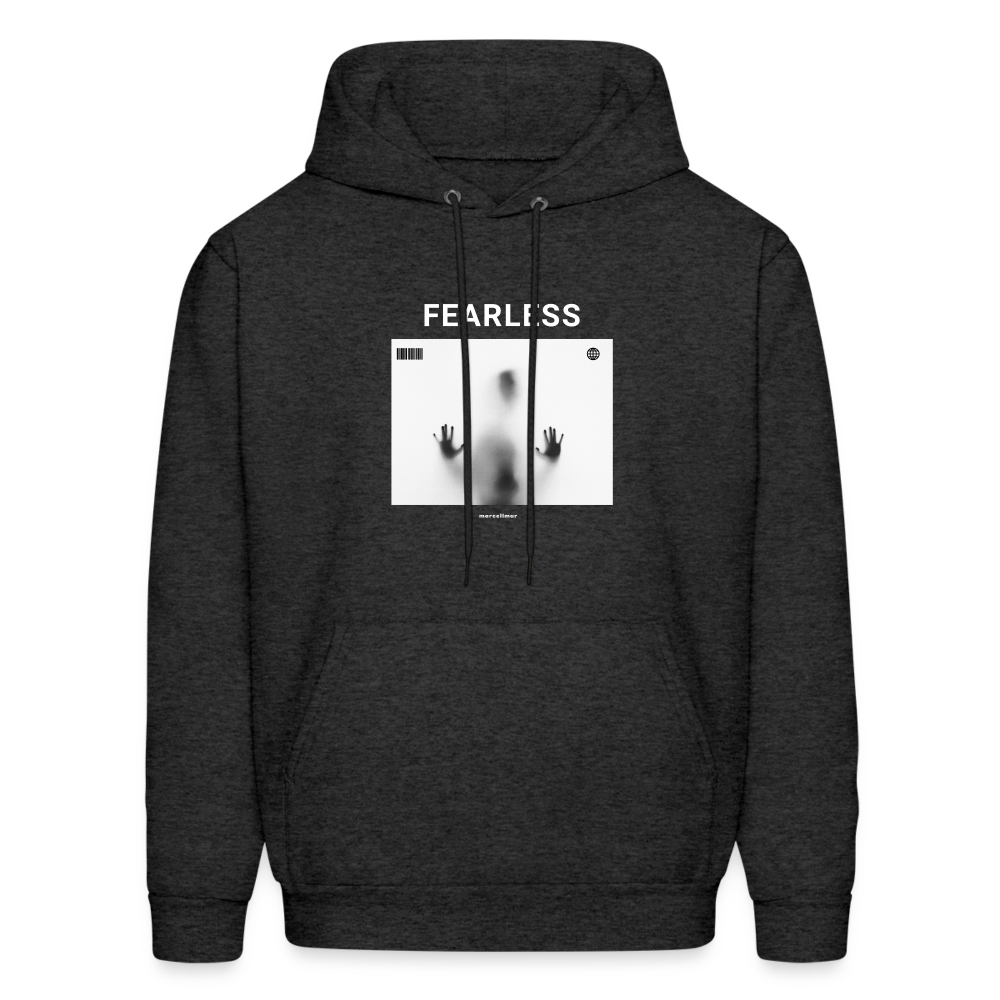 Fearless I Hoodie - charcoal grey