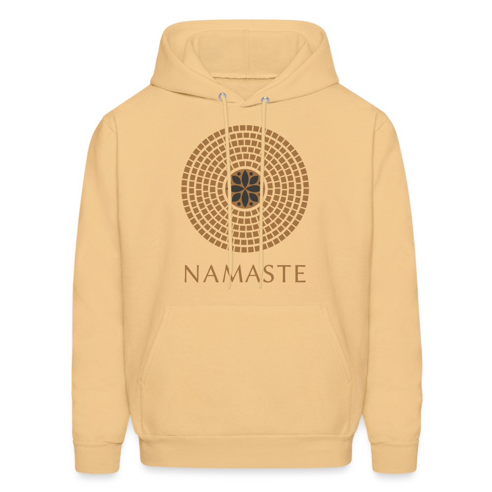 Namaste I Hoodie - light gold 