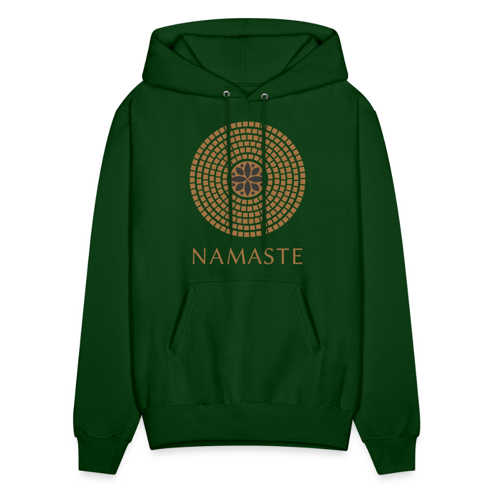 Namaste I Hoodie - forest green