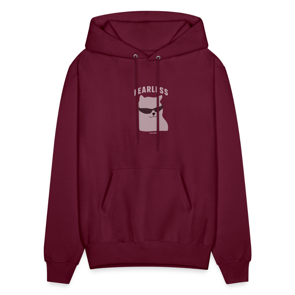 Fearless III Hoodie - burgundy