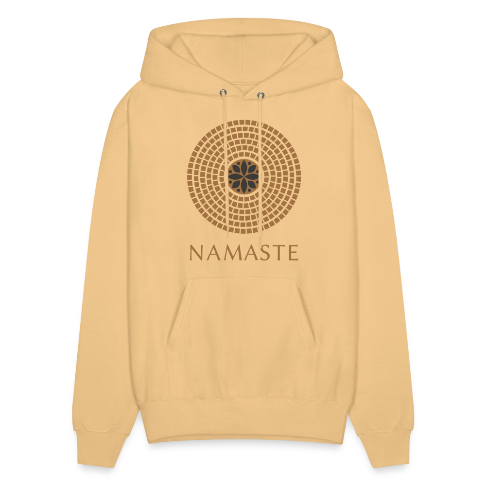 Namaste I Hoodie - light gold 