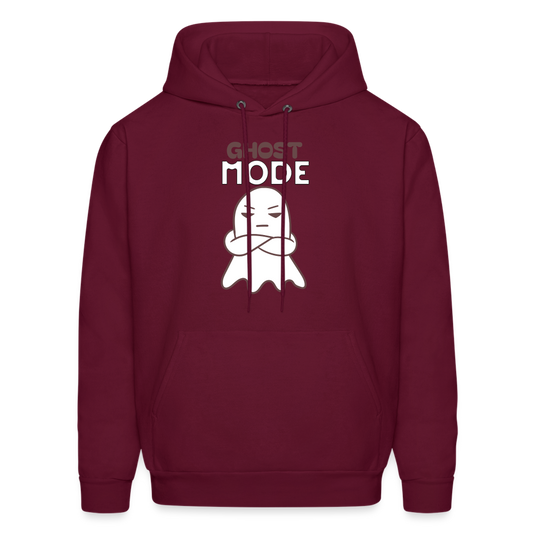 Ghost Mode I Hoodie - burgundy