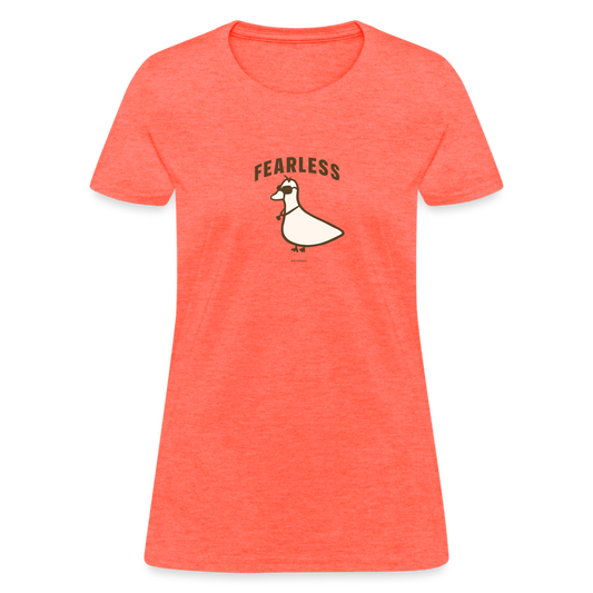 Fearless I Women's Classic T Shirt - heather coral