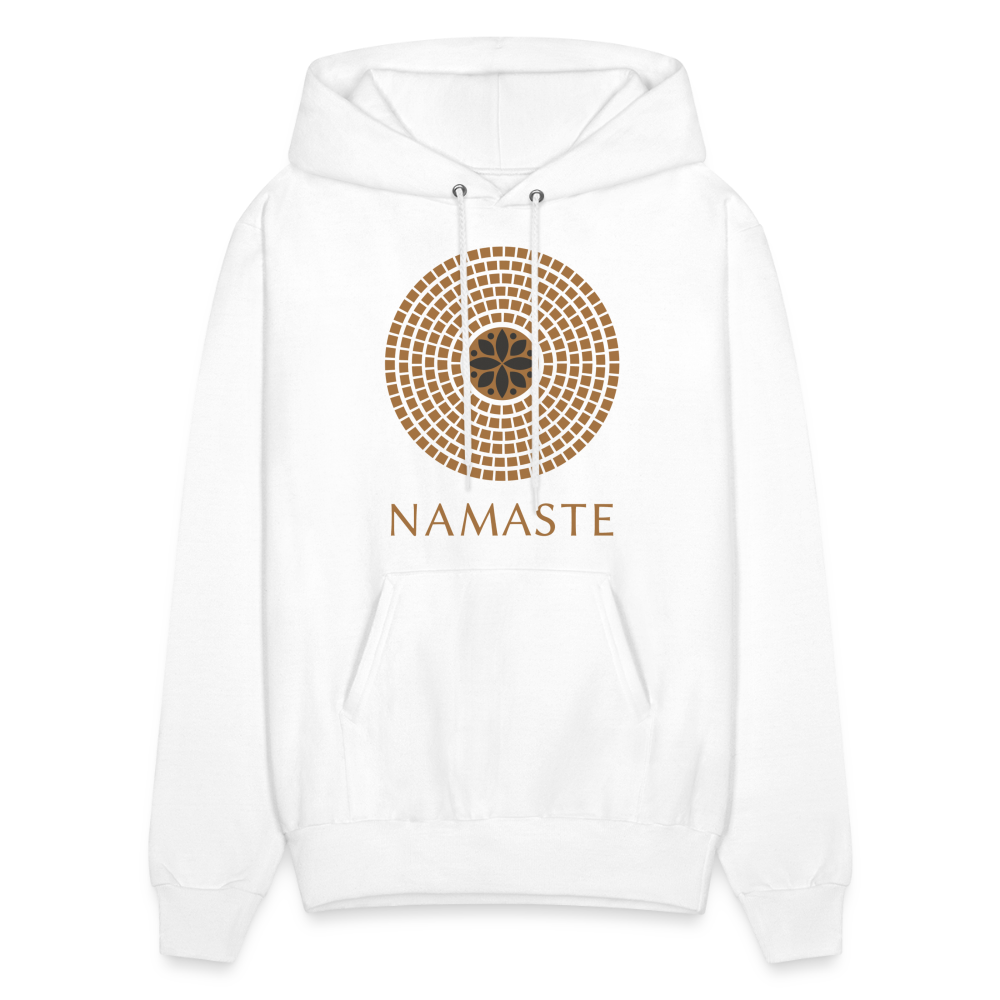 Namaste I Hoodie - white