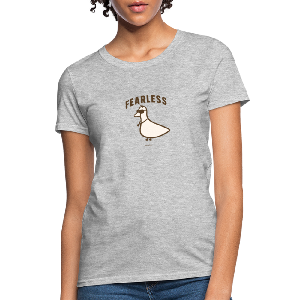 Fearless I Women's Classic T Shirt - heather gray