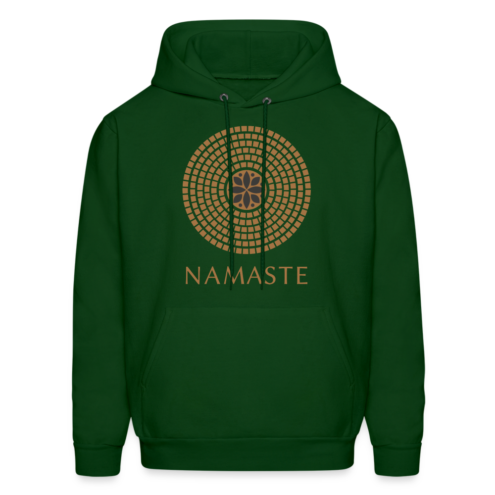 Namaste I Hoodie - forest green