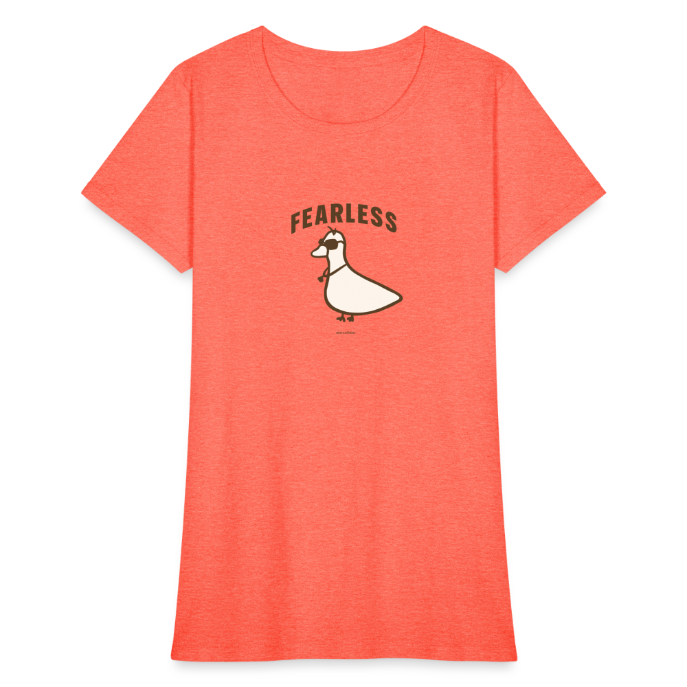 Fearless I Women's Classic T Shirt - heather coral