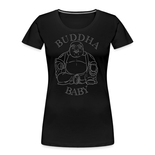 Buddha Baby I Women’s Premium Organic T-Shirt - black