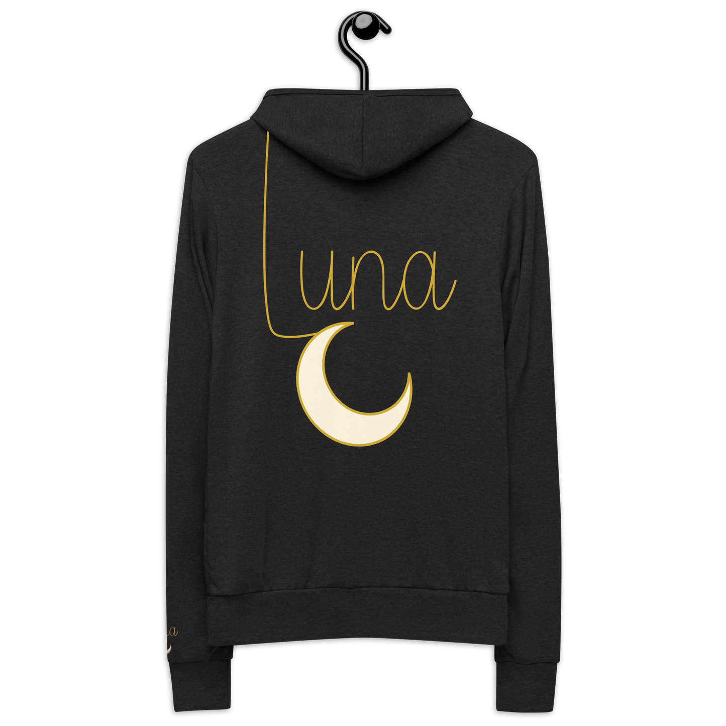 Luna I Unisex Zip Hoodie