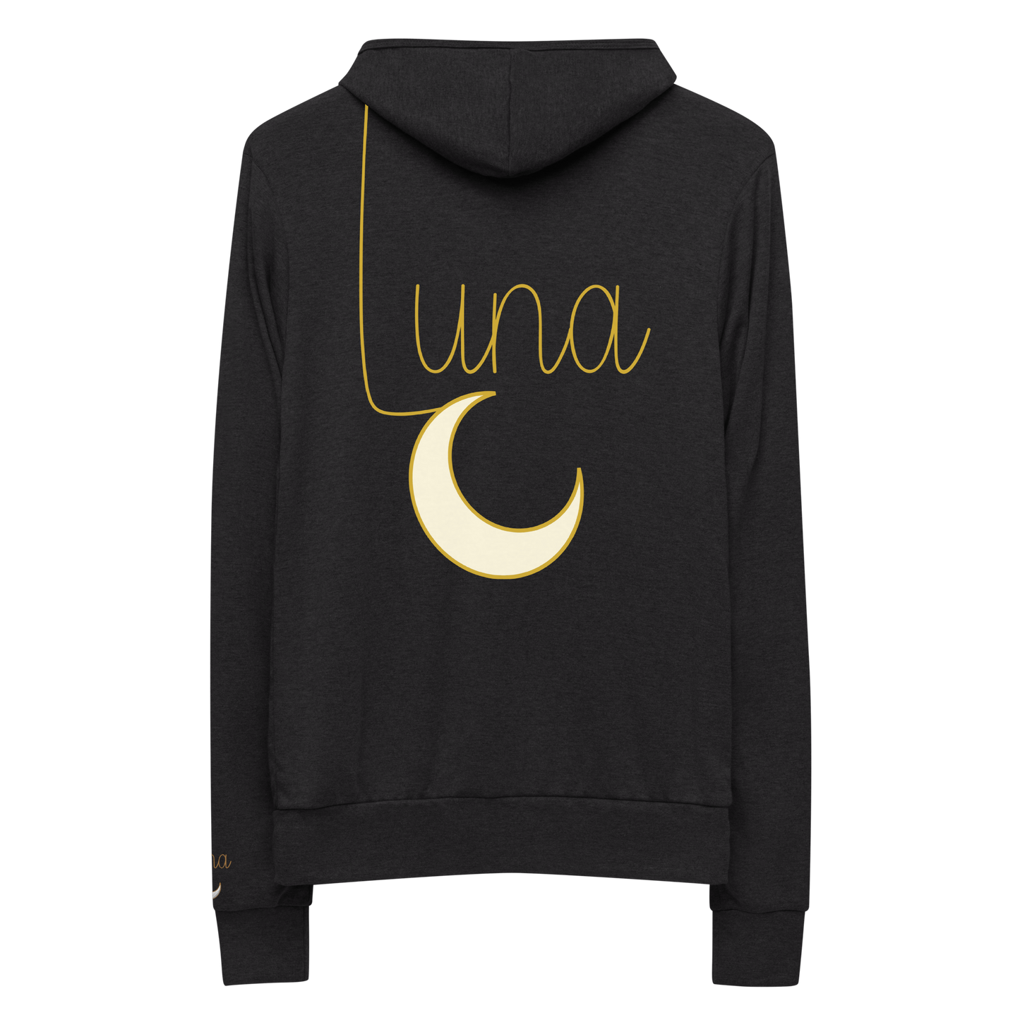 Luna I Unisex Zip Hoodie