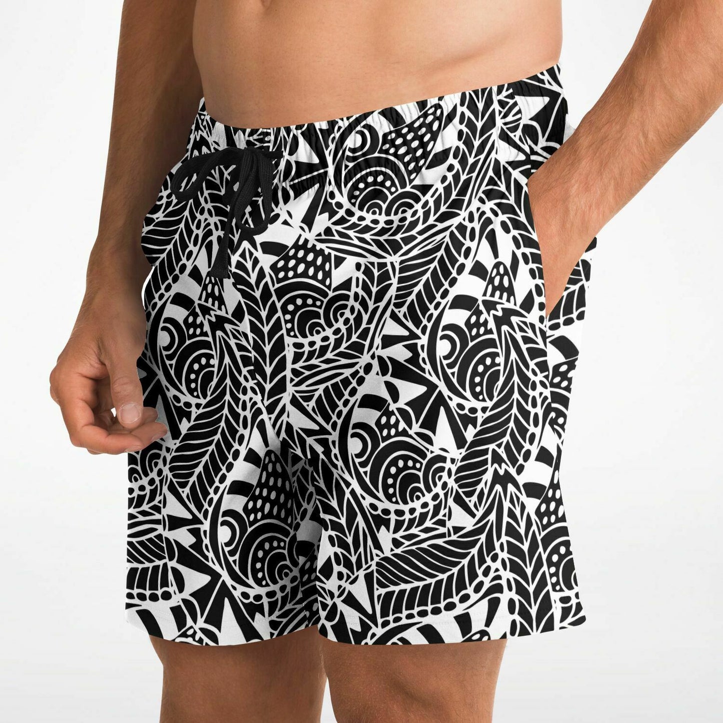 Paisley ONE Drawstring Mens Fashion Shorts