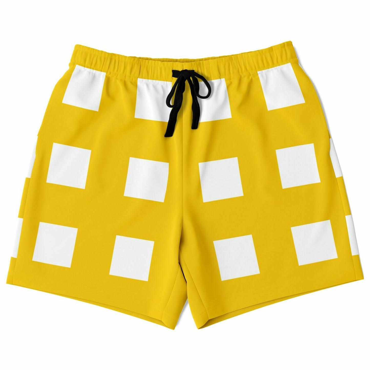 Square THREE Drawstring Mens Fashion Shorts